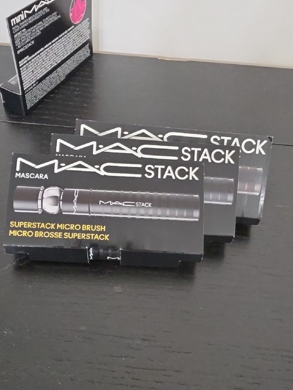 New MAC Stack Black Stack Mascara Bundle - Picture 4 of 5